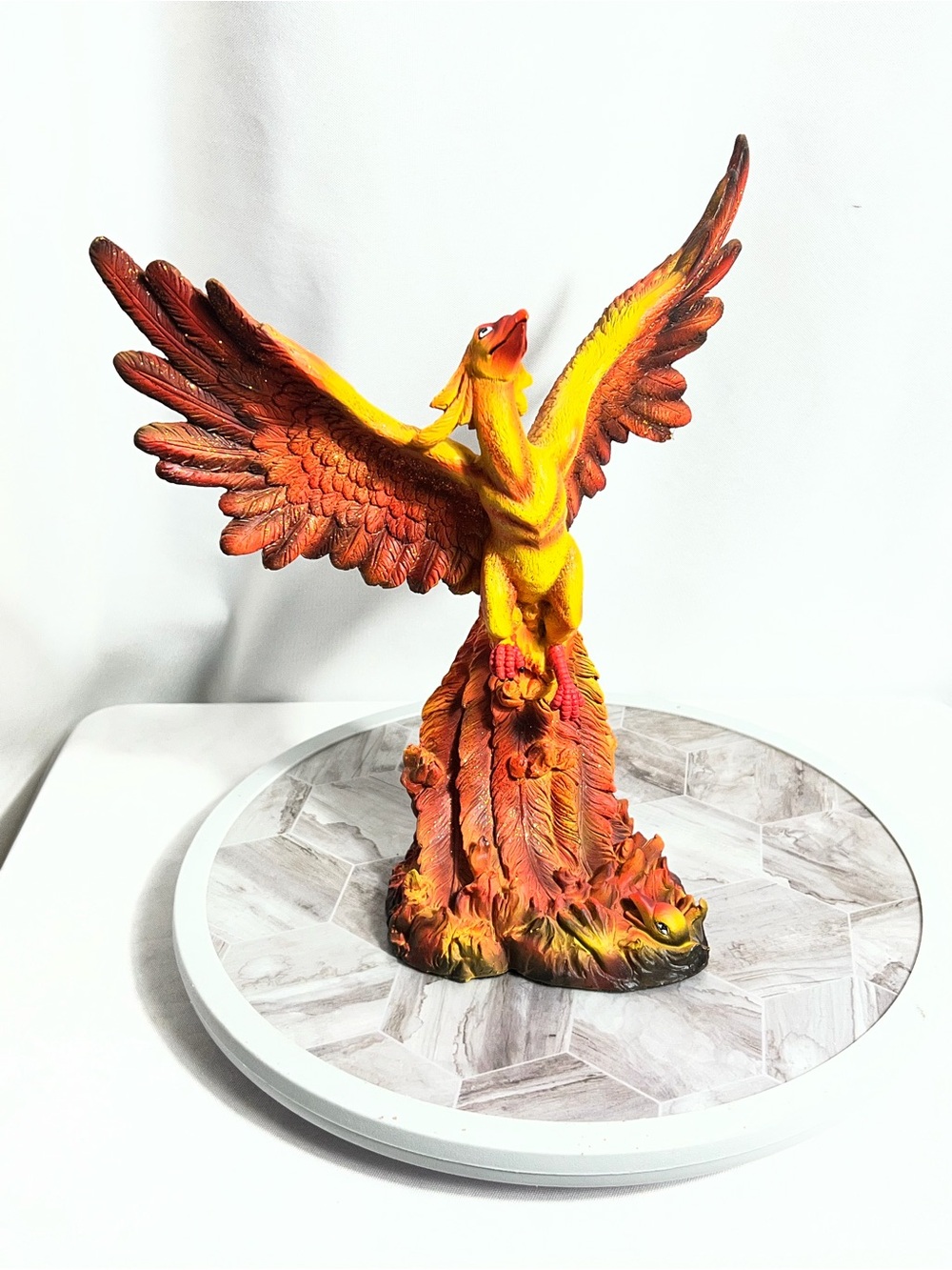 Summit Collection Phoenix Rising Bird Figurine Statue Firebird Fantasy Decor